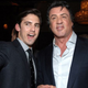 Milo Ventimiglia and Sylvester Stallone at the Rocky Balboa world premiere (Photo: Alberto E. Rodriguez/WireImage)